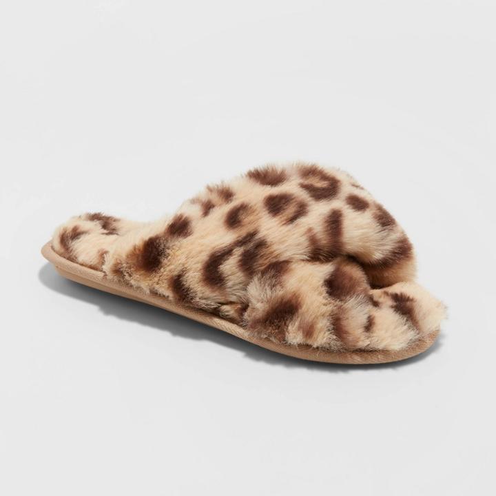 Women's Paris Slide Slippers - Stars Above Brown