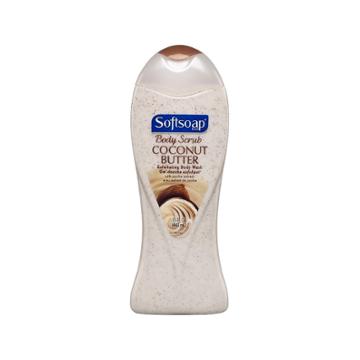 Softsoap Coconut Scrub Exfoliating Body Wash