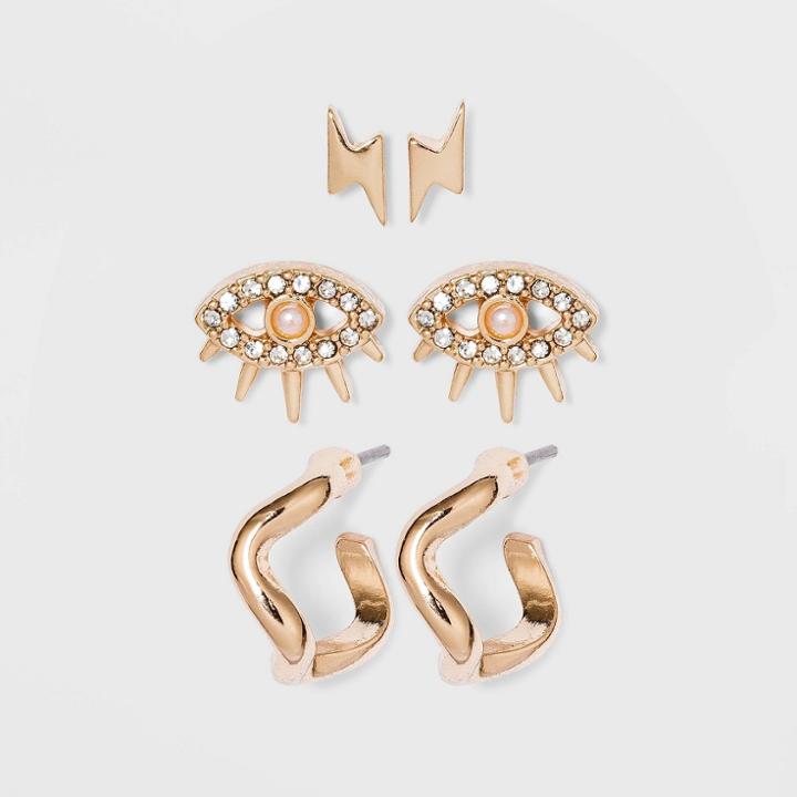 Sugarfix By Baublebar Gold Micro Stud Earring