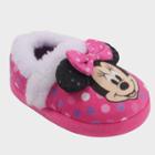 Toddler Disney Minnie Slippers - Pink