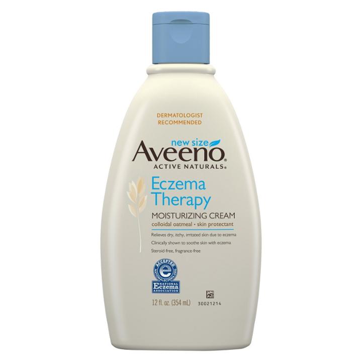 Unscented Aveeno Eczema Therapy Moisturizing Cream Relieves Irritated