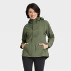 Women's Waterproof Rain Jacket - All In Motion Olive Green
