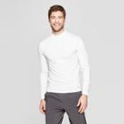 Men's Long Sleeve Mock Neck Compression T-shirt - C9 Champion True White