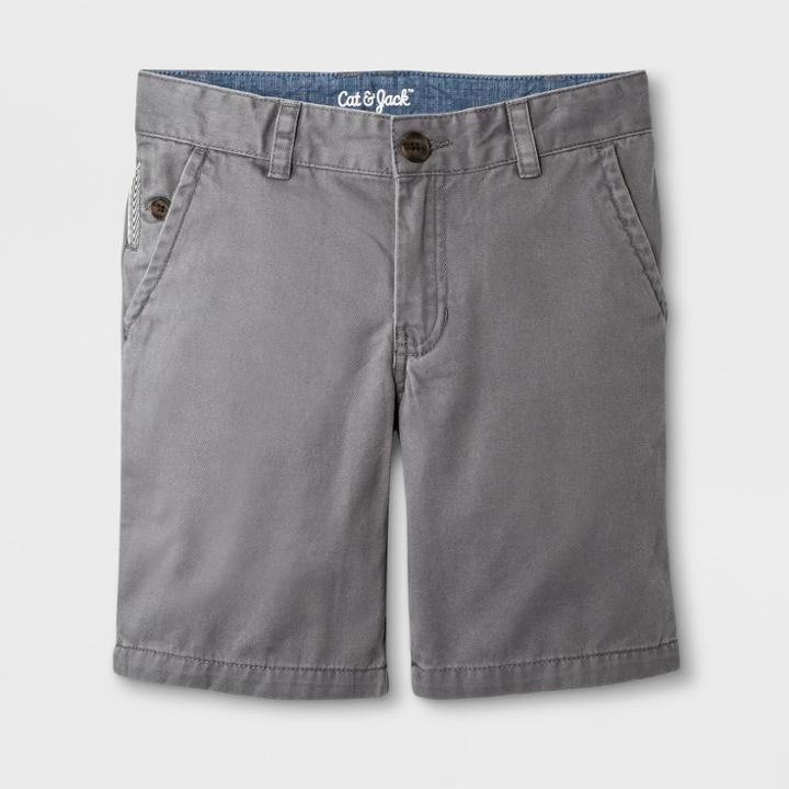 Boys' Chino Shorts - Cat & Jack Gray