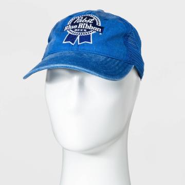 Men's Pabst Blue Ribbon Trucker Baseball Cap - Royal One Size,