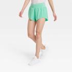 Women's Run Shorts With Liner And Back Zip Pocket 2 - Joylab Jade