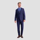 Haggar H26 Men's Flex Series Ultra Slim Fit Long Sleeve Suit Jacket - Black