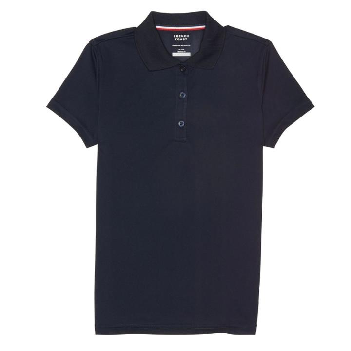 Boys' French Toast Shorts Sleeve Sport Polo Shirt - Navy (blue)