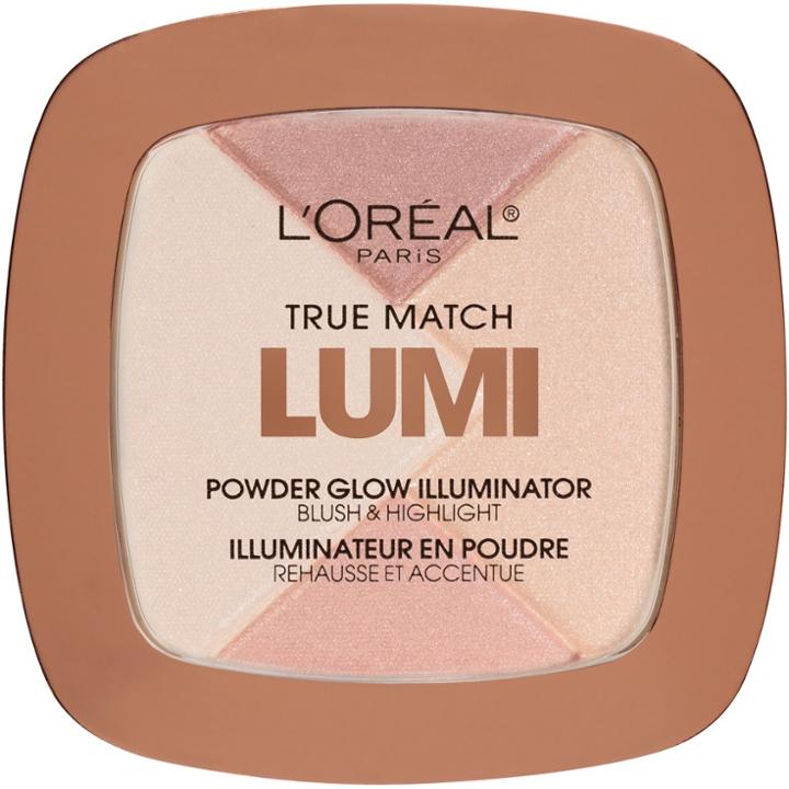L'oreal Paris True Match Lumi Powder Glow Illuminator N202 Rose .31oz, N
