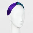 Satin Two-tone Top Knot Headband - A New Day Purple