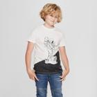 Petiteboys' Short Sleeve Astronaut Graphic T-shirt - Cat & Jack White