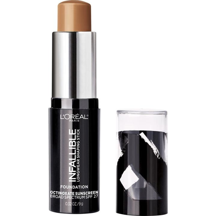 L'oreal Paris L'oral Paris Infallible Longwear Shaping Foundation Makeup Sticks Cocoa (brown) - .32oz