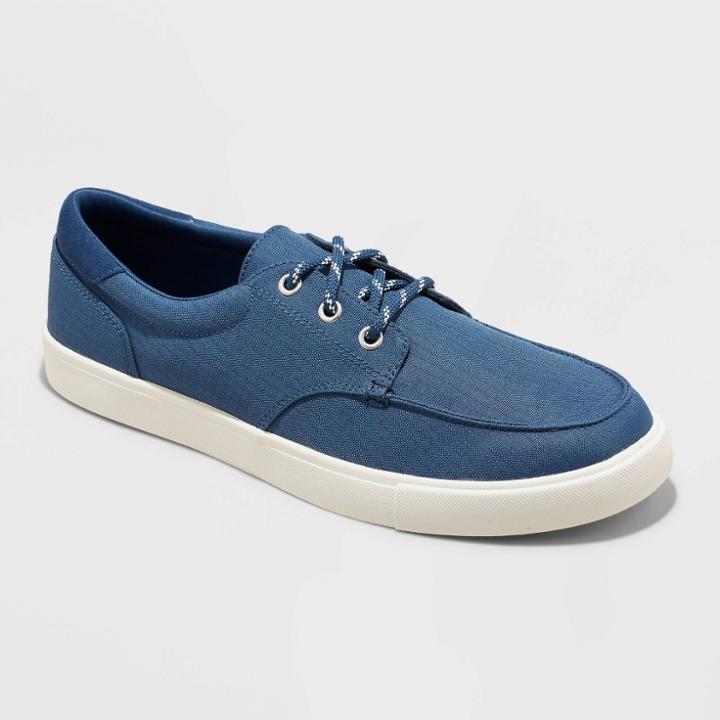 Men's Caleb Apparel Sneakers - Goodfellow & Co Navy