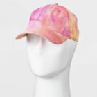 Men's Tie-dye Baseball Hat- Original Use , Pink