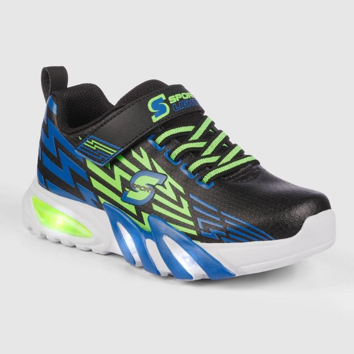 Boys' S Sport By Skechers Otis Sneakers - Black/blue