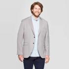 Men's Big & Tall Standard Fit Suit Jacket - Goodfellow & Co Jet Gray