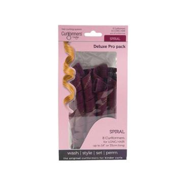 Curlformers Deluxe Pro Pack For Long Hair & Spiral Curls - 8ct, Adult Unisex, Purple