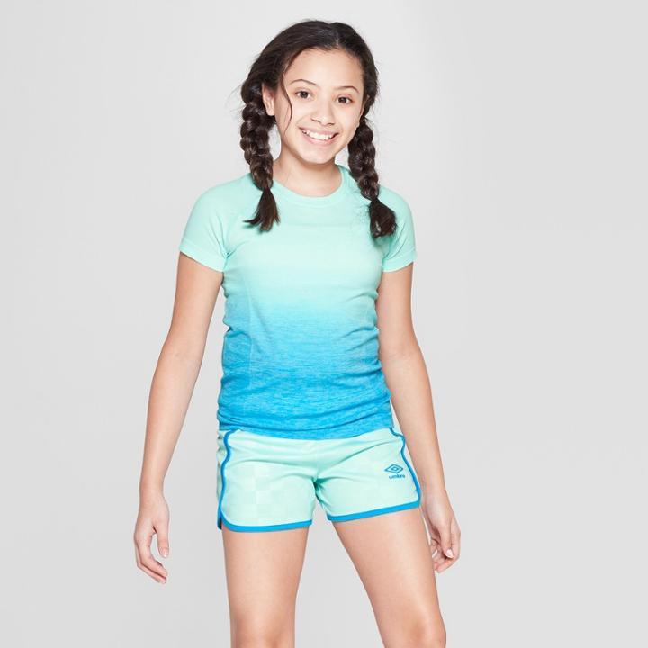 Umbro Girls' Ombre Short Sleeve Performance T-shirt -