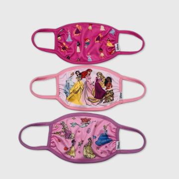 Kids' 3pk Disney Princess Face