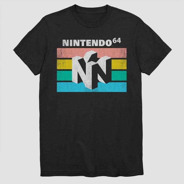 Men's Nintendo Only The Best Classic Fit Short Sleeve Graphic T-shirt - Black S, Men's,