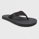 Men's Luke Flip Flop Sandals - Goodfellow & Co Charcoal