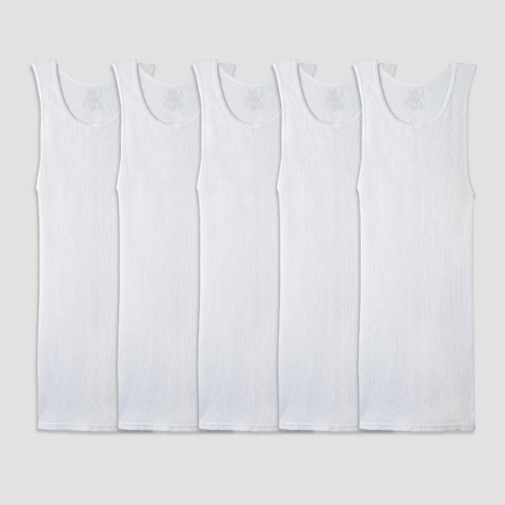 Fruit Of The Loom Men's A-shirts 5-pack - White