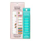 Dashing Diva Gloss Ultra Shine Gel Mani Nail Art - Taste The Rainbow And Electric Blue
