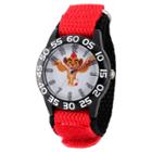 Boys' Disney Lion Guard Kion-black Plastic Time Teacher Watch - Red, Boy's
