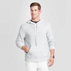 Men's Standard Fit Light Weight Sweater Hoodie - Goodfellow & Co White S, Men's,