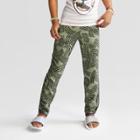 Girls' Printed Soft Fashion Pants - Cat & Jack Green