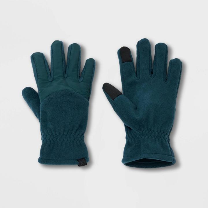Women's Polartec Fleece Gloves - All In Motion Green