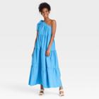 Women's Sleeveless Shoulder Tie Dress - Who What Wear Blue