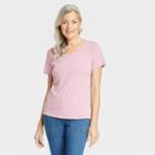 Women's Short Sleeve T-shirt - Knox Rose Pink