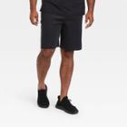 Men's Big & Tall 9 Tech Fleece Shorts - All In Motion Black Xxxl
