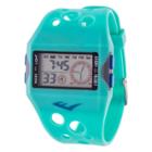 Everlast Accented Plastic Strap And Case Watch - Turquoise