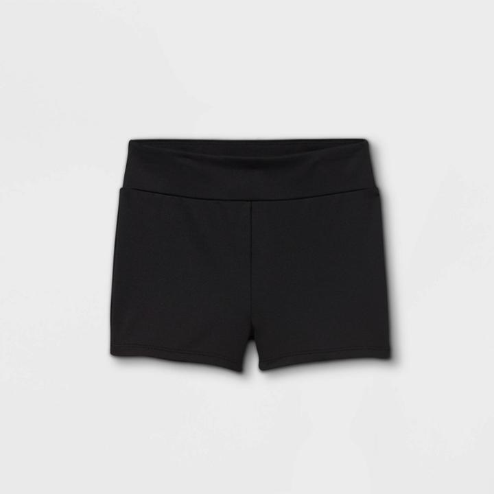 Girls' Gymnastics Shorts - Cat & Jack Black