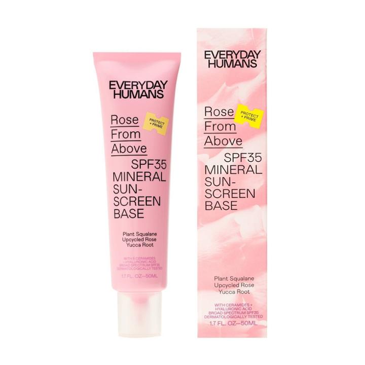 Everyday Humans Rose From Above Mineral Sunscreen Base - Spf