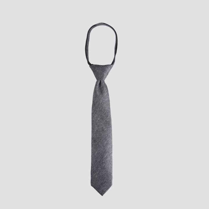 Kids' Textural Tie - Cat & Jack Gray