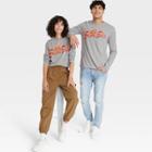 Well Worn Latino Heritage Month Adult Gender Inclusive Buenas Vibras Long Sleeve T-shirt - Gray