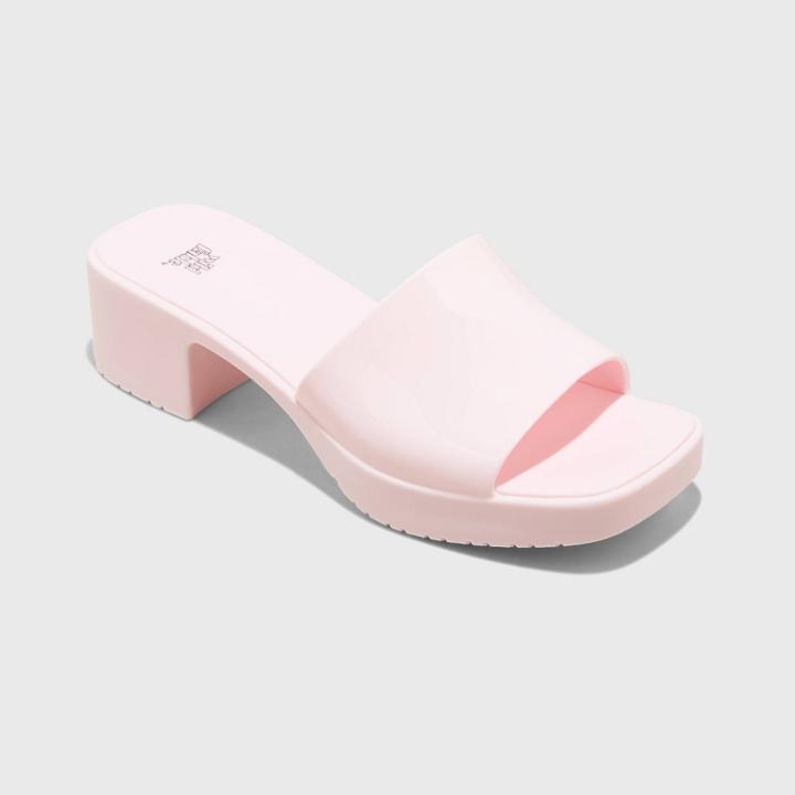 Women's Macy Mule Heels - Wild Fable Pink