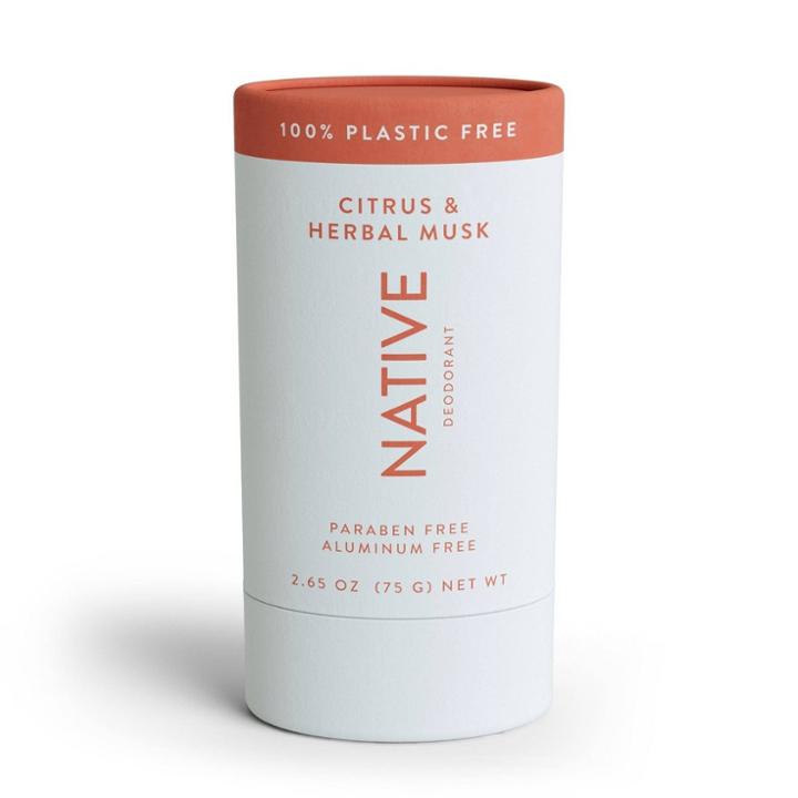 Native Plastic Free Deodorant Citrus And Herbal