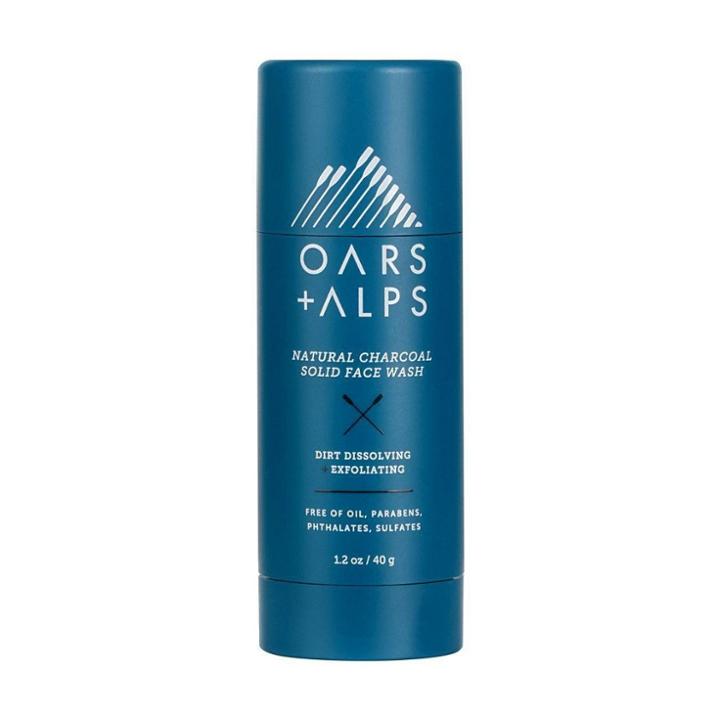 Target Oars + Alps Men's Natural Daily Exfoliating Power Cleansing Charcoal Face Wash