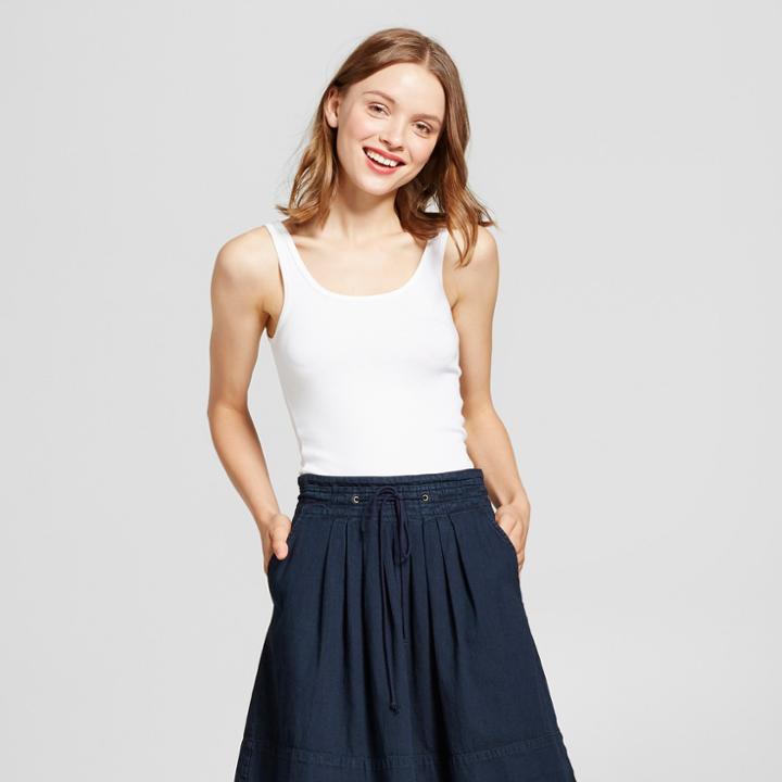 Target Women's Any Day Tank - A New Day White