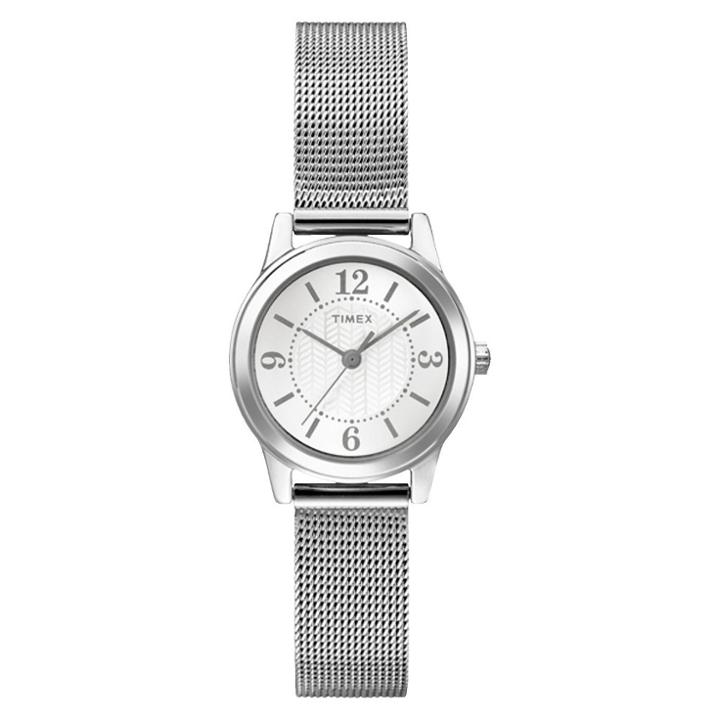 Women's Timex Watch With Mesh Bracelet - Silver T2p457jt,