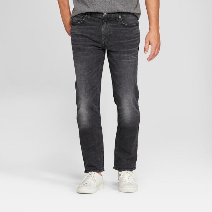 Target Men's Slim Fit Denim - Goodfellow & Co Washed Black