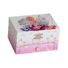 Mele & Co. Ashley Girls' Musical Ballerina Fairy And Flowers Jewelry Box-pink, Girl's