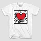 Men's Keith Haring Short Sleeve Graphic T-shirt - White