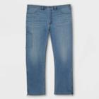 Men's Big & Tall Adaptive Bootcut Jeans - Goodfellow & Co Light Blue