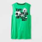 Boys' Any Field Any Day Sleeveless Graphic Tech T-shirt - C9 Champion Green