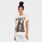 Women's Bob Marley Short Sleeve Graphic T-shirt - Cream